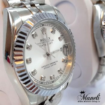 ست ساعت رولکس نقره ای setw002 - Image 2