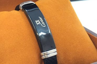 دستبند مردانه چرم