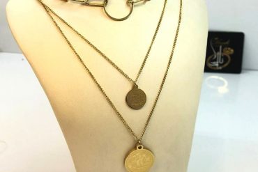 گردنبند سه ردیفه