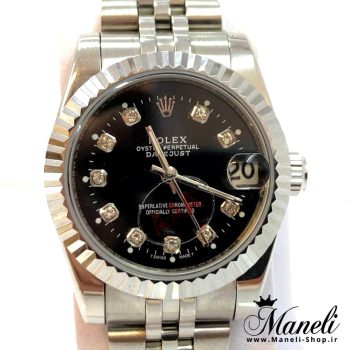 ساعت رولکس زنانه صفحه مشکی