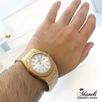 ساعت ای پی مردانه رزگلد