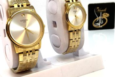 ساعت سیتیزن citizen vip طلائی 1