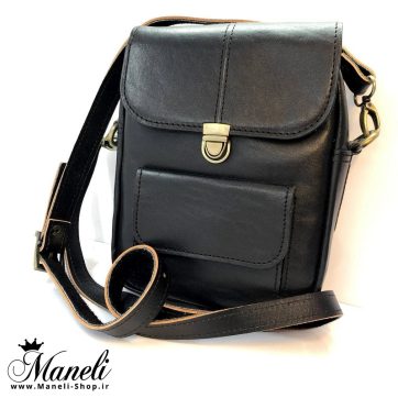 کیف رودوشی مردانه مشکی