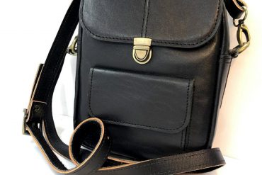 کیف رودوشی مردانه مشکی