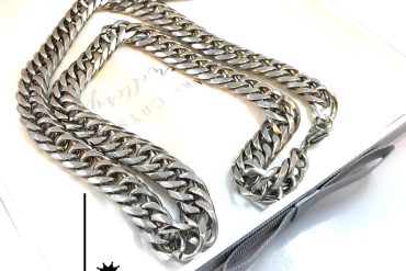 زنجیر کارتیر نقره ای استیل