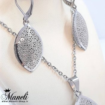 گوشواره استیل رنگ ثابت