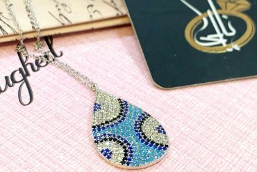 گردنبند چشم نظر اشکی