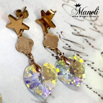 گوشواره سواروسکی سفید