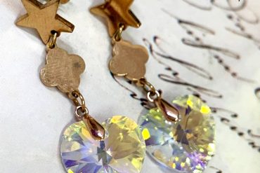 گوشواره سواروسکی سفید