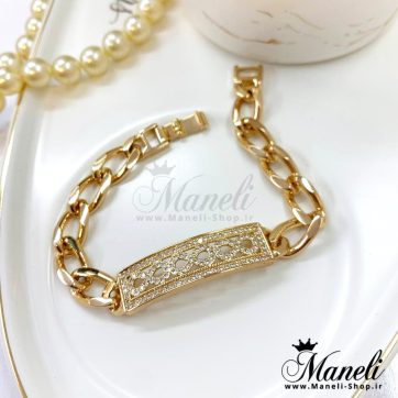 دستبند پلاکدار ژوپینگ