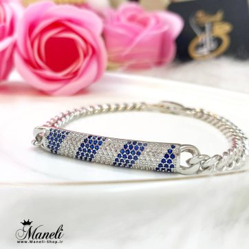 دستبند نقره ای