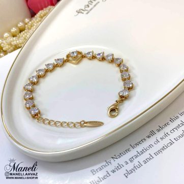 دستبند نگین دار ژوپینگ 1401001