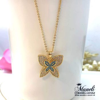گردنبند پروانه طلایی