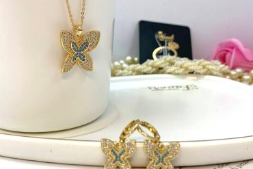 نیم ست رنگ ثابت طلایی