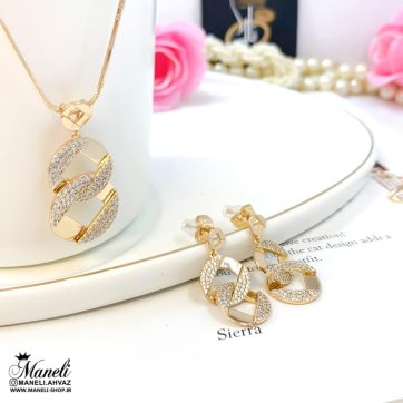 نیم ست طلایی ژوپینگ