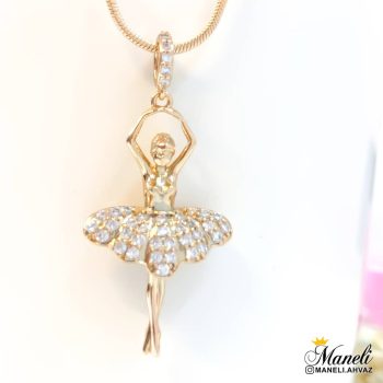 گردنبند بالرین رنگ ثابت