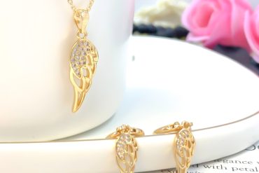 نیم ست بال فرشته رنگ ثابت