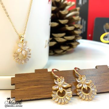 نیم ست زیبا رنگ ثابت