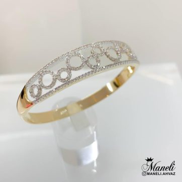 دستبند النگویی رنگ ثابت