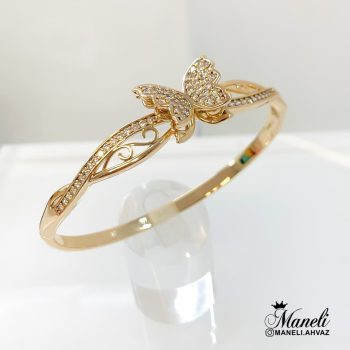 دستبند النگویی پروانه ژوپینگ mxp695