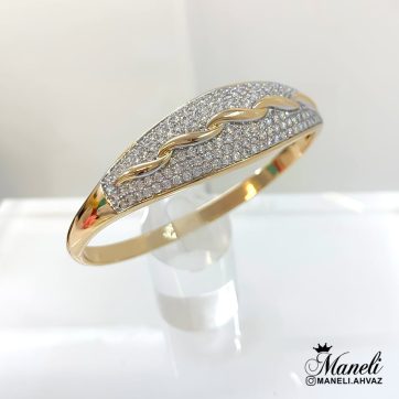 دستبند النگویی نگین دار ژوپینگ mxpg268