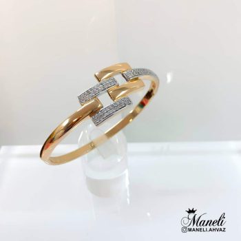 دستبند النگویی نگین دار ژوپینگ mxpg2682