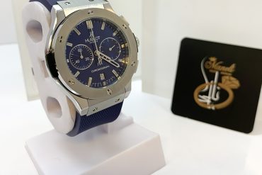 ساعت هابلوت زنانه سورمه ای hublot) 14010728)