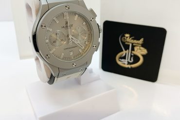 ساعت هابلوت زنانه طوسی روشن hublot 14010729