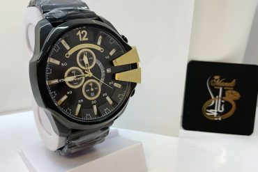 ساعت دیزل شاخدار مشکی طلایی 14010730