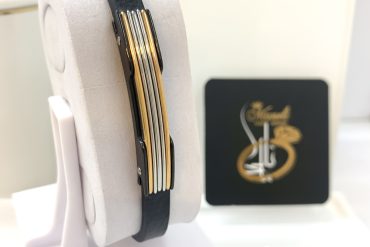 دستبند چرم مردانه ساده و شیک