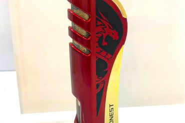 فندک لاکچری گازی قرمز هانست