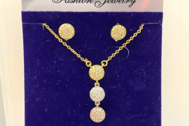 نیم ست نگین دار