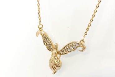 گردنبند فرشته طلائی ژوپینگ