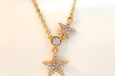 گردنبند ستاره طلائی ژوپینگ
