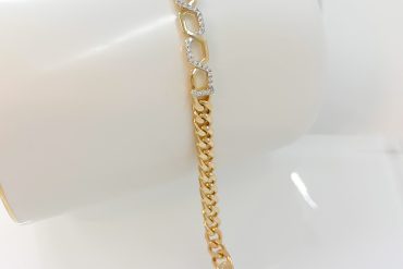 دستبند کارتیری پلاک دار ژوپینگ