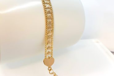 دستبند زنانه قلب ژوپینگ