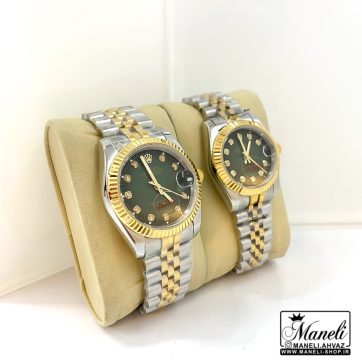 ست ساعت رولکس صفحه سبز 14010911