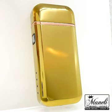 فندک شارژی پره ای طلائی