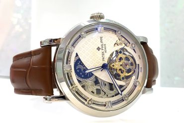 ساعت پتک فیلیپ اتوماتیک بند چرم