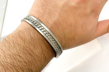 دستبند النگویی مردانه