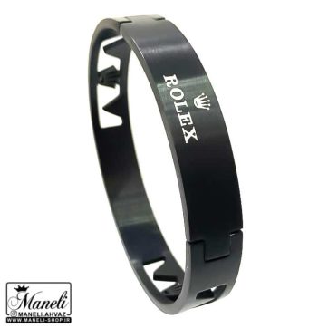 دستبند النگویی مردانه رولکس