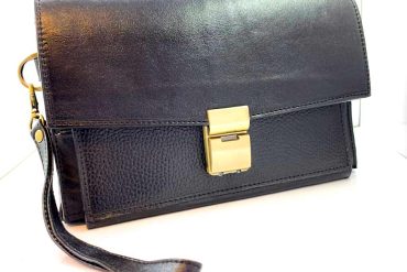 کیف مدارک چرم طبیعی مردانه