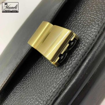 کیف مدارک چرم طبیعی مردانه مشکی