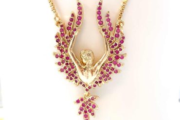 گردنبند خاص فرشته ژوپینگ