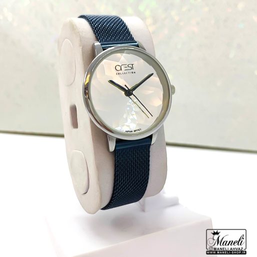 ساعت خاص زنانه کرست سورمه ای