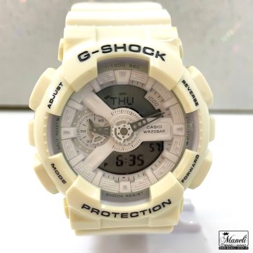 ساعت جی شاک سفید