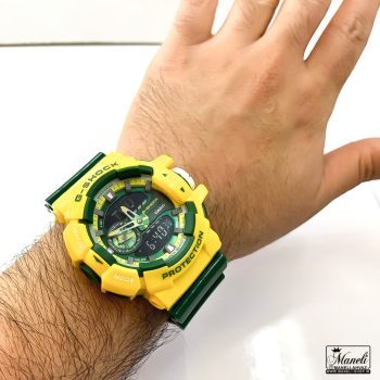 ساعت جی شاک سبز و زرد G-shock | اسپرت 14011223 - Image 2