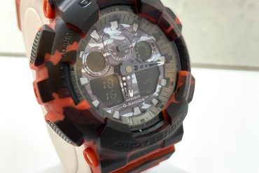 ساعت جی شاک قرمز چریکی