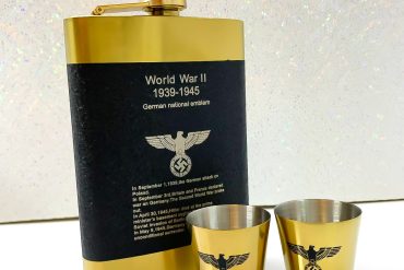 ست بطری و شات طلایی مشکی