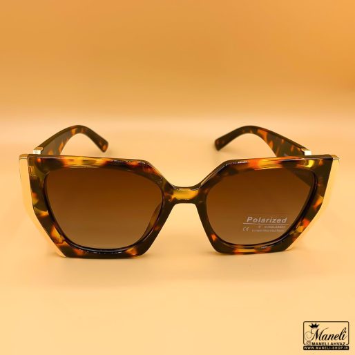 عینک زنانه فریم بزرگ پلنگی